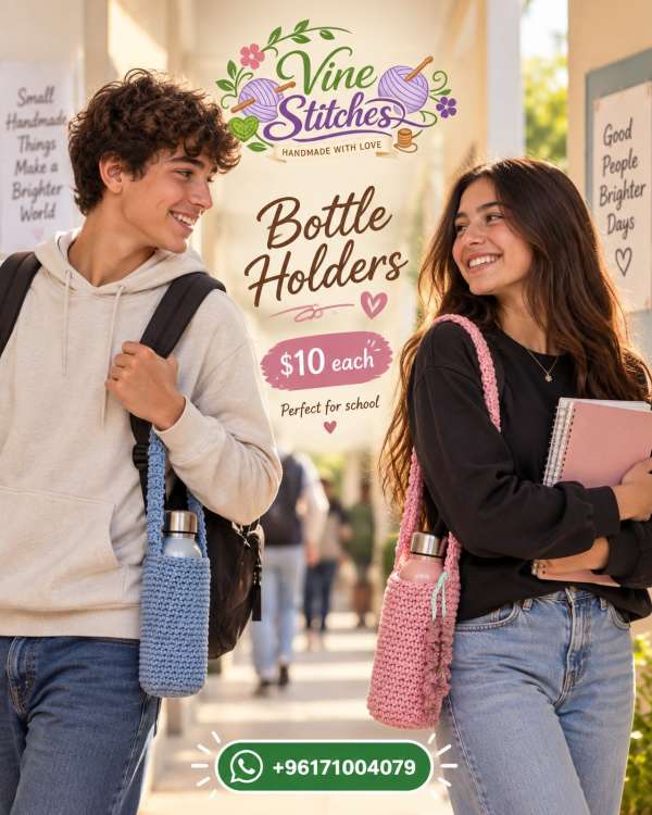 Bottle Holders – Boy and Girl